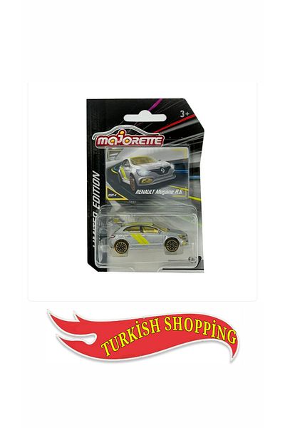 Majorette Premium Cars Renault Megane R.S Pop-Up Trunk Gray Special Series