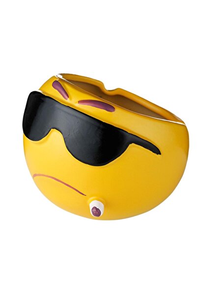 ASHTRAY Gözlük Emoji Sigara Küllüğü