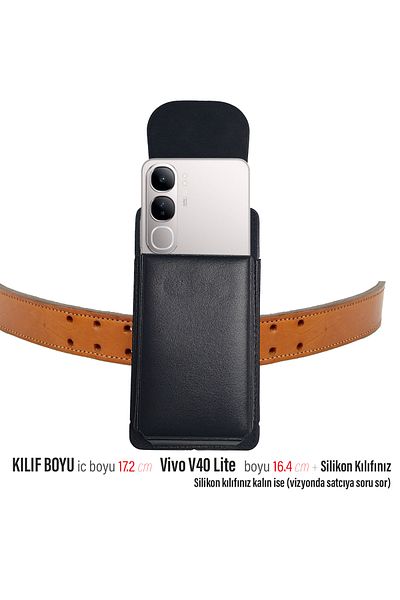 EXENAR Belt Case for Vivo V40 Lite Belt Case with Cover Belt Case Attached to Waist