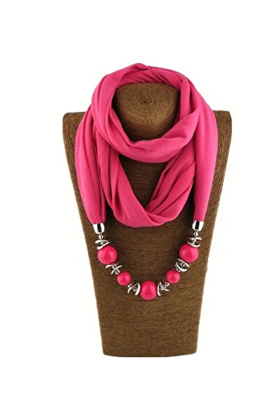 miatamer Boncuklu Şal Kolye ,boho Tarzı Ince Nefes Alabilen Atkı,yeni Yıl Aks...