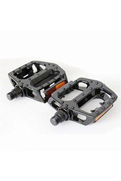 örel bisiklet Mtb Bisiklet Pedalı Alüminyum Geniş Siyah [takım]