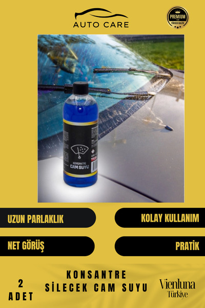 vienluna Yüksek Kalite Kusursuz Görüş İz Bırakmaz Net Görünüm Araba Konsantre...
