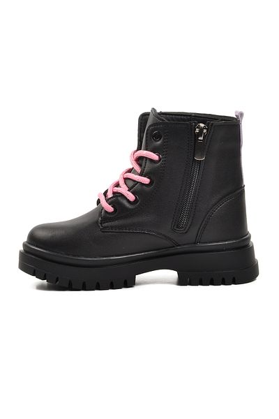 pepino Walkway Black-Pink Girl's Boots