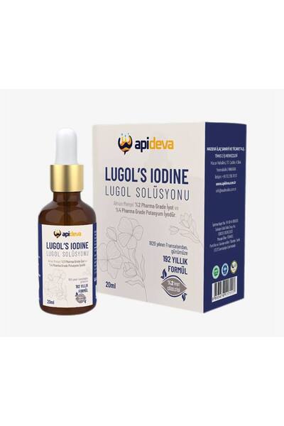 apideva Lugol solüsyon(iyot) %2 lik 20ml gimdes sertifikalı