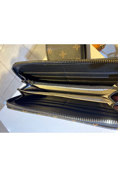 Armine Armine Women's Black Printed Use Stylish Wallet