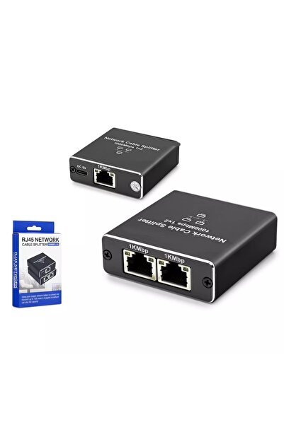 Pmr Rj45 Gigabit Ethernet Çoklayıcı Splitter 100m İletim