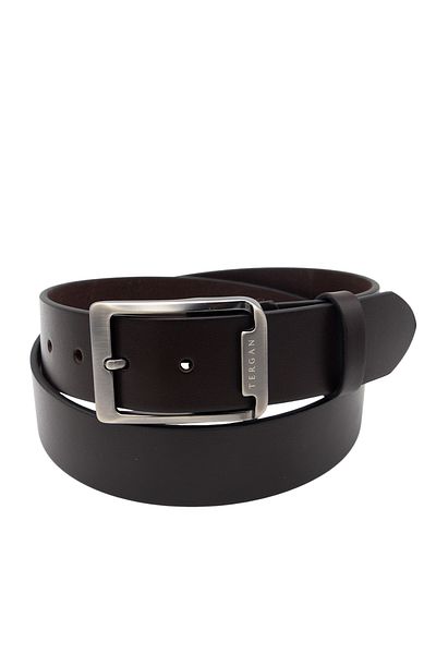 Tergan Brown Men's Leather Belt 0360D63