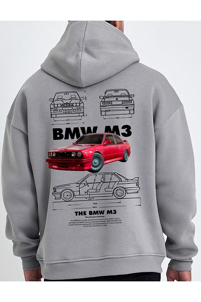 VEK Φούτερ με κουκούλα Oversize - HOODIE MIII