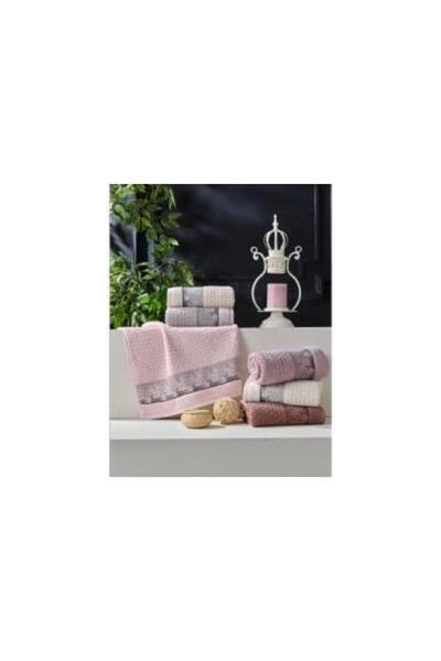 Şıkel Şikel 6'Lı Paket Penye Havlu 50*90Cm Kamelya