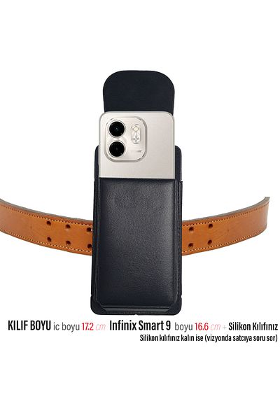 EXENAR Infinix Smart 9 Belt Case Cover Waist Belt Case