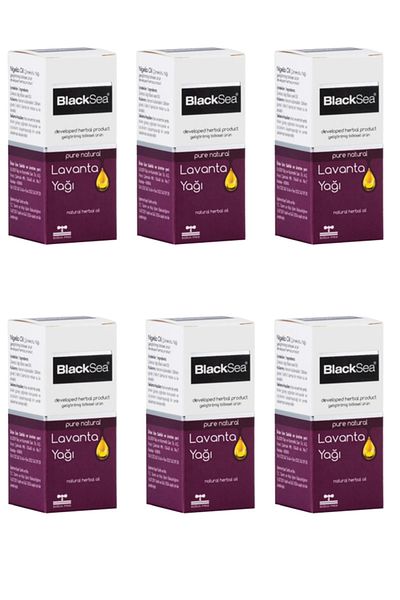 BlackSea Black Sea Lavender Oil 20 ml 6 Pieces