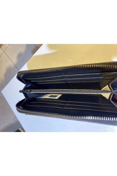 Armine Armine Women's Black Laser Printed Use Stylish Wallet