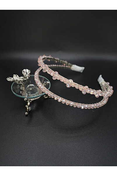 gelinmz تاج الزفاف وإكسسوارات الشعر الأنيقة والأنيقة المصنوعة يدويًا بالكامل ...