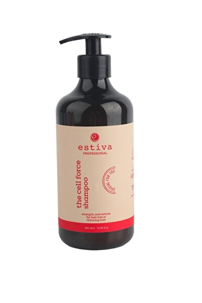 Estiva Cell Force Shampoo 500ml - İnce Telli, Dökülen Saçlar Için Şampuan