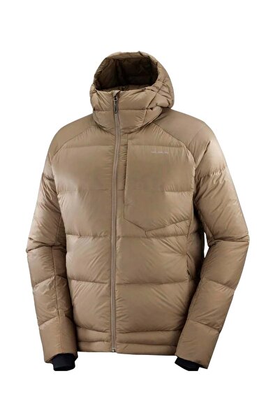 Salomon LC2361000 Outline Down Hooded 800 Dolum Kaz Tüyü Erkek Mont KAHVERENGİ