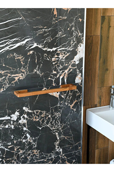 MAGNASTE Yapışkanlı Havluluk Ahşap Havluluk 1.Sınıf Dayanıklı Sağlam Ahşap As...