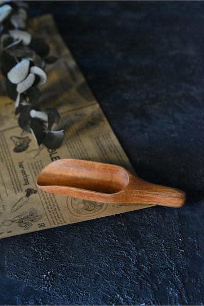 şirin eşyalarım Akasya Mini Shovel Spice Spoon - 1 Piece