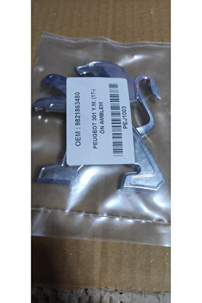 OEM 301 ön arma 2017 sonrası pejo 301 ön logo