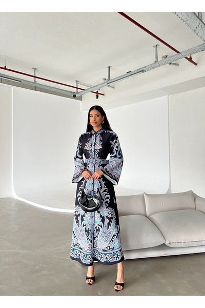 suphias Atlas Fabric Dress