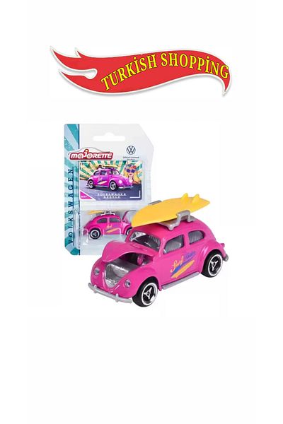 Majorette Premium Volkswagen Beetle Pop-Up Hood Holiday Model