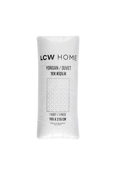 LC Waikiki LCW HOME Kendinden Desenli Tek Kişilik Yorgan 155x215 Cm (S3)