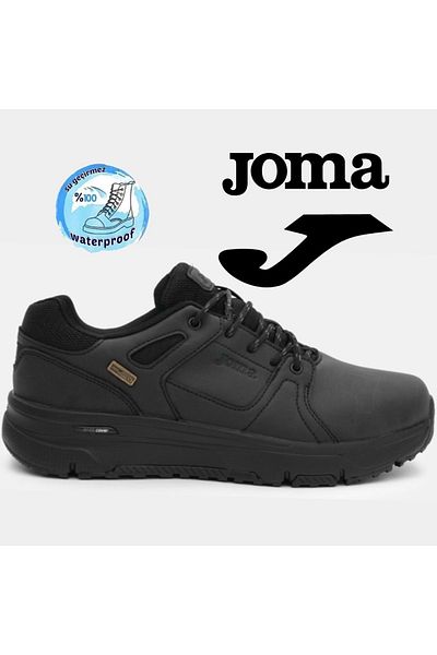 Kocamanlar Ayakkabı Joma Banyoles Aislatex ®   - Waterproof Men's Sneakers, for Trail Trekking Hiking, Black