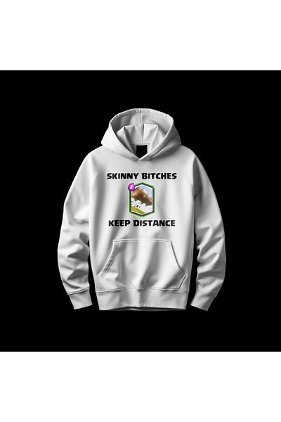 sznwear SKINNY BITCHES Φούτερ με κουκούλα