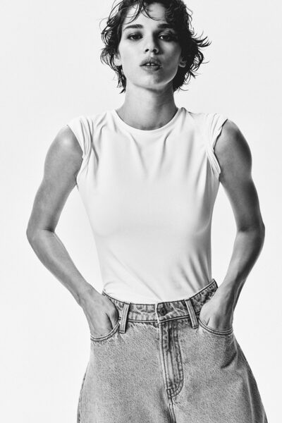 H&M Barrel High Jeans