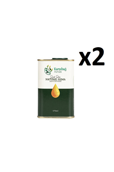 Natural 2025-2026 Yeni Hasat Karşıbağ Tirilye Soğuk Sıkım 2'li Natürel Sızma ...