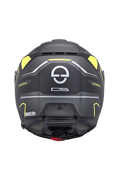 Schuberth Schubert C5 Omega Yellow Çene Açılır Motosiklet Kaskı