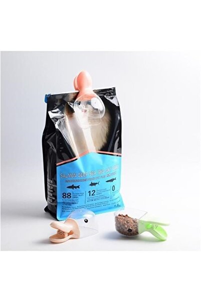 Tunastore Duck Designed Latched Freshness Preserving Scale Dry Food Spoon Food Scale