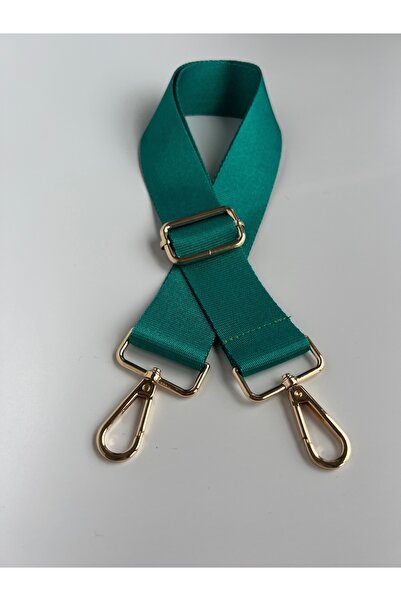 Wagna Canlı Mint Yeşili Ve Gold Detaylı Suya Dayanıklı Polyester Çanta Askısı