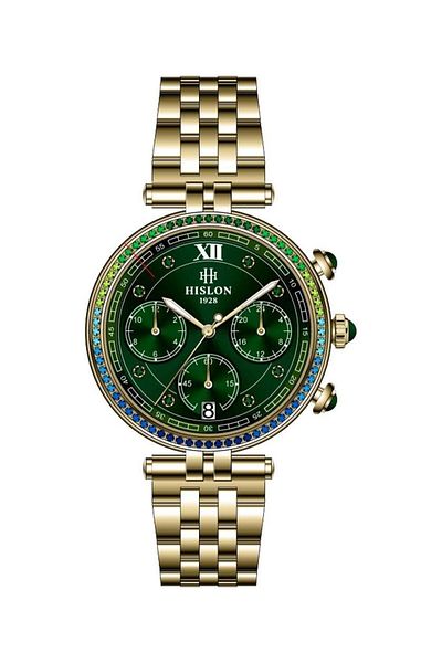 Hislon Qt144G-16Sg Women Wrist Watch