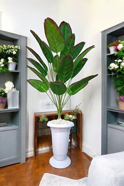 SY Vista Yapay Starliçe - Starliçe  - Uzun Saksı 110 cm