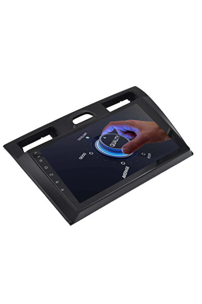 For-x7 FORD FİESTA 2006-2010  ARASI 9 İNÇ TAM UYUMLU MULTİMEDYA TEYP ÇERÇEVES...