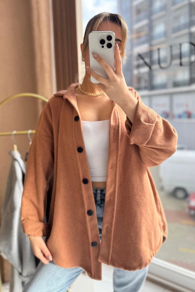 NUDEQUEEN Oversize Stamp Shirt Jacket 1038Tb