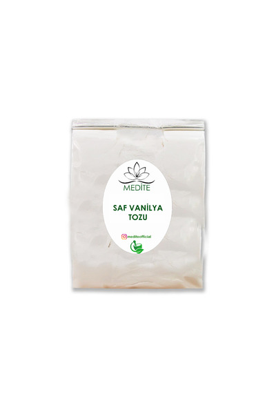 Medite Organik مسحوق الفانيليا النقي 10 جرام