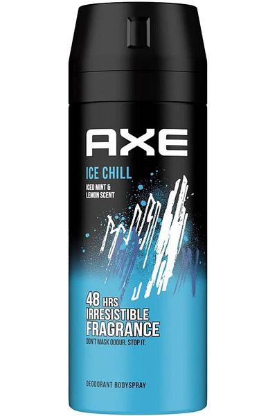 Axe Ice Chill Deodorant And Body Spray For Men, 150ml