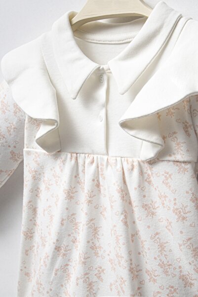 Moi Noi Baby Girl Dress 100% Cotton Patterned