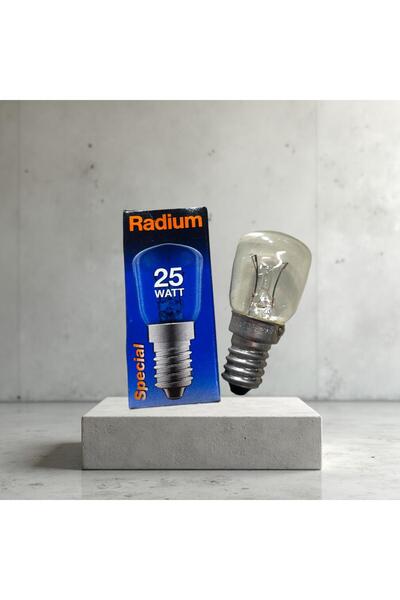 Radium MARKA E-14 DUYLU SARI RENK FLAMANLI FIRIN ASPRATÖR İÇİN FLAMANLI AMPUL