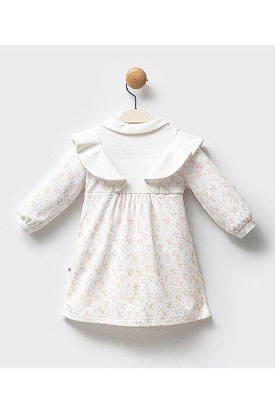 Moi Noi Baby Girl Dress 100% Cotton Patterned