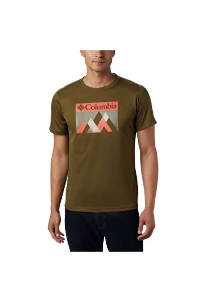 Columbia Ανδρικό T-shirt με στάμπα  "Zero Rules " και κοντά μανίκια