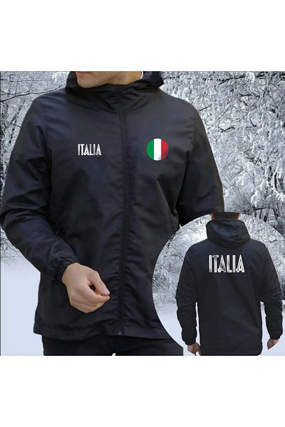 SARI Italia Italy Windbreaker Raincoat - Itly03