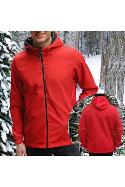 SARI Unprinted Basic Raincoat and Windbreaker Set with Rain and Windproof Fabric