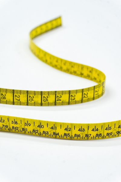 Dokumarkt Italian Shoe Modelist Tape Measure - Foot Number and Length Measuring Two-In-One Tape Measure 60 cm
