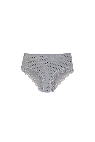 FENİKS İÇ GİYİM Women's 3-Piece Lace High Waist Panties