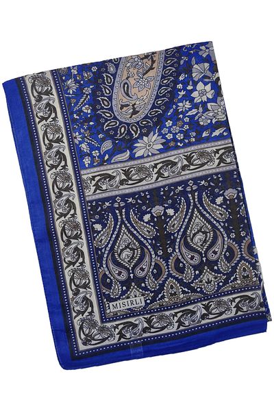 mim eşarp Αιγυπτιακό κασκόλ Ethnic μοτίβο βαμβακερό σάλι 75x190 cm