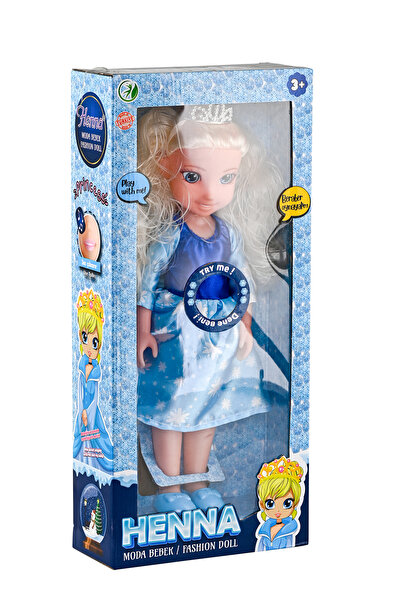 Global Toys Henna Moda Oyuncak Bebek – Şık Elbiseli – 3 Yaş – 2025