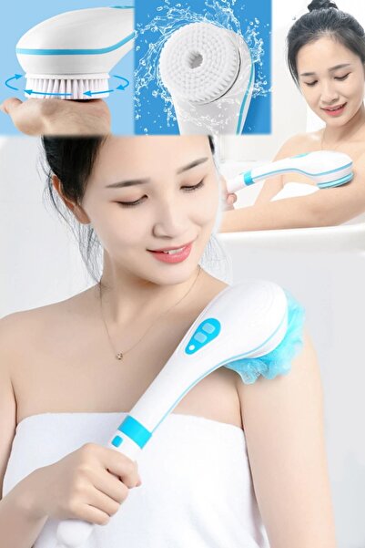 MACGON Banyo&dus Spa Masaj Etkili sarjlı Akıllı Banyo Fırcası 5 In 1 Su Gecir...