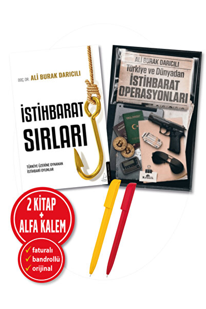 Destek Yayınları Alfa Kalem+Ali Burak Darıcılı(İstihbarat Sırları+Türkiye ve ...